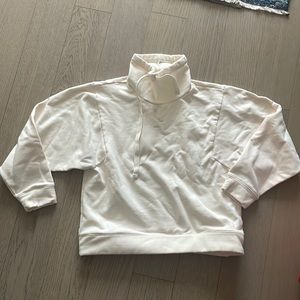 Madewell (MWL) Cream Funnel Sweatshirt Med